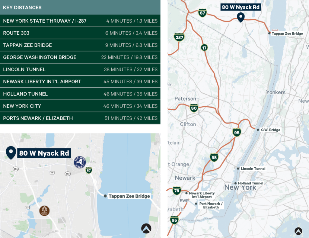 LOCATION 80 West Nyack Road